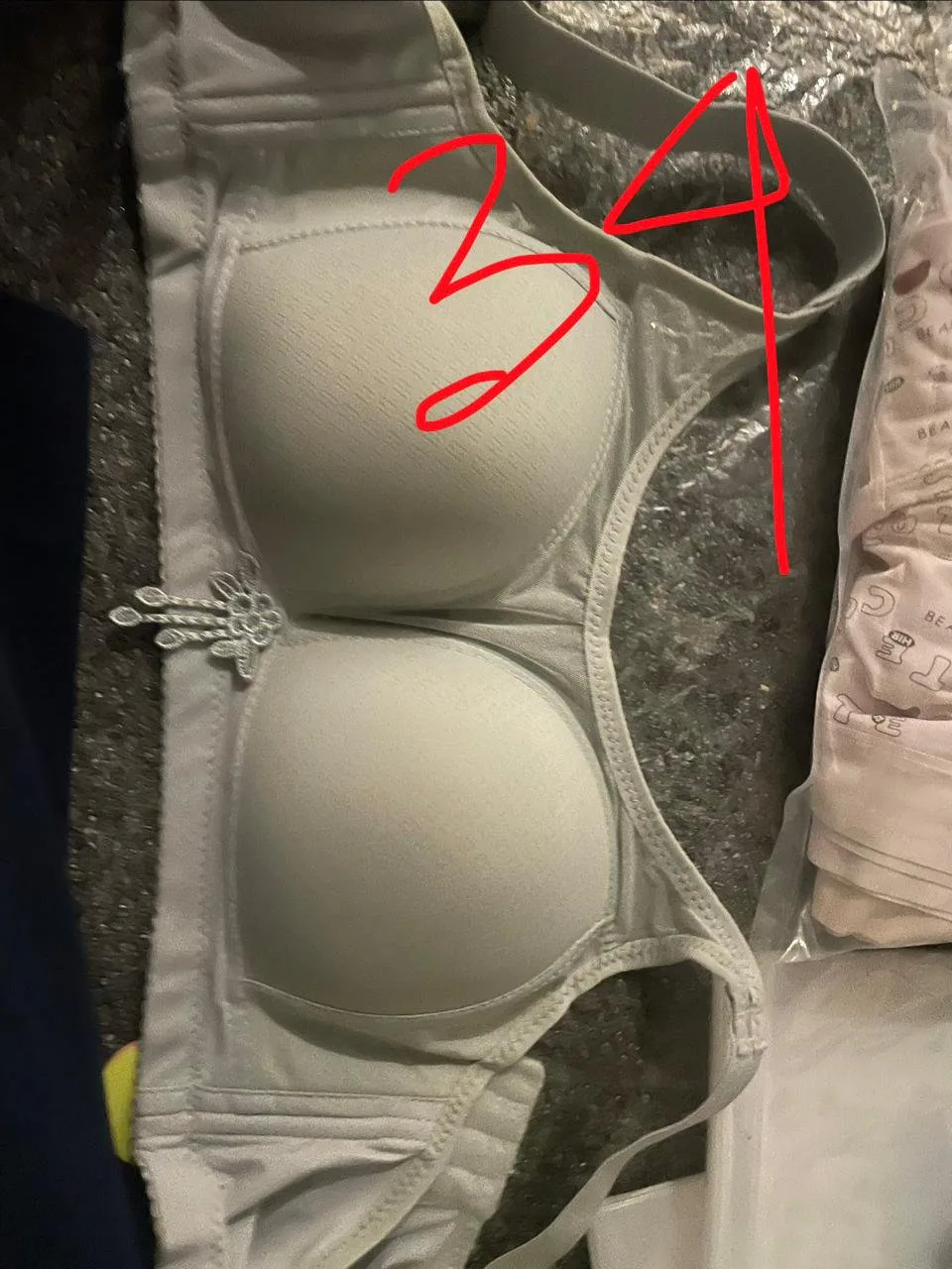 Breathable Net padded everyday bra