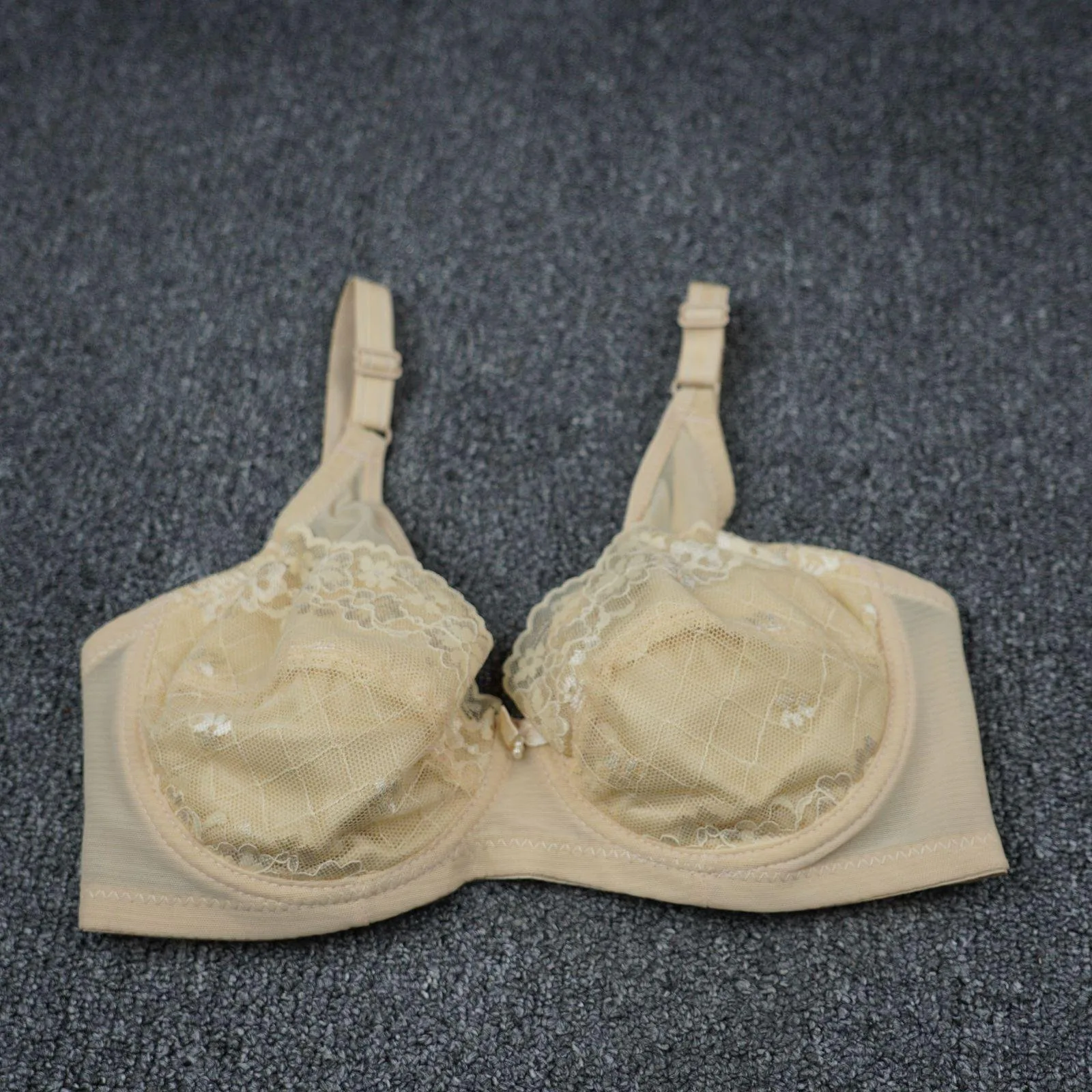 Breathable Luxe Floral Lace Wired Bralette
